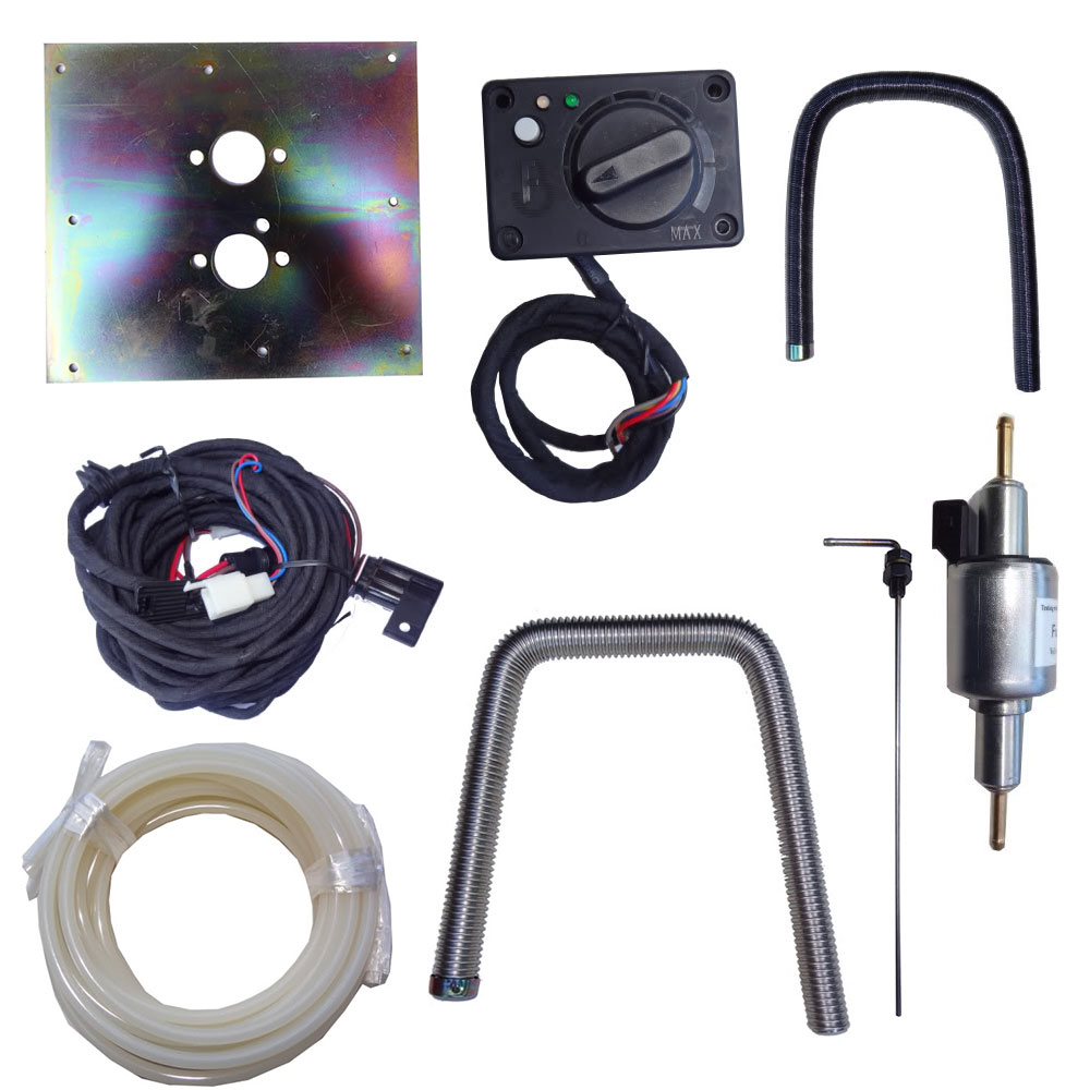 12v PLANAR, 2KW DIESEL AIR HEATER. CARAVAN, MOTORHOME, WITH DIESEL TANK