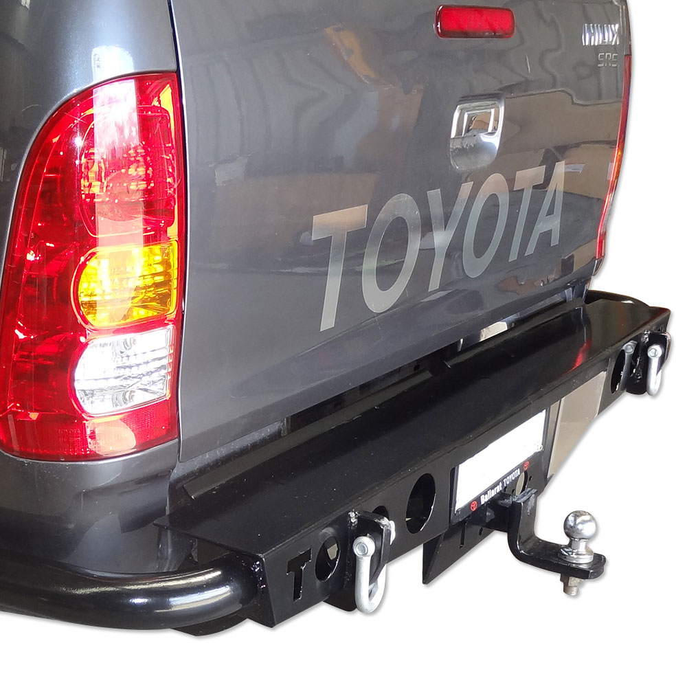 EXTREME REAR JACK TOW BAR FOR TOYOTA HILUX 2005 TO 2014 BULL BAR